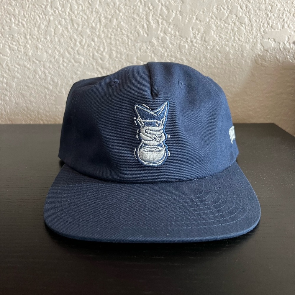Cartel Coffee navy adjustable cap - Chemex with Snake embroidery